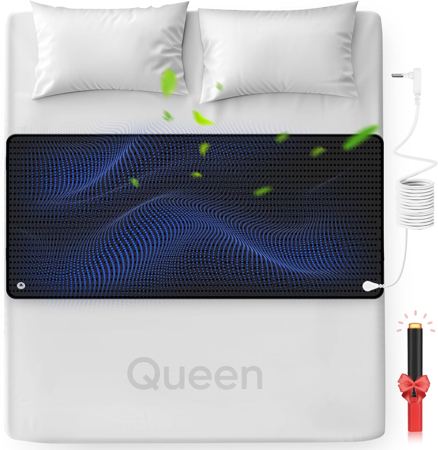Grounding Mat for Bed, Enjoy Better Sleep and Stress Relief
