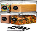 Large Airtight Food Storage Containers Set of 4 for Kitchen