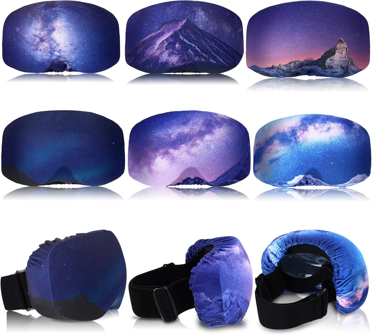 Civaner 6 Pcs Microfiber Goggle Covers - Scratch & Dust Protection
