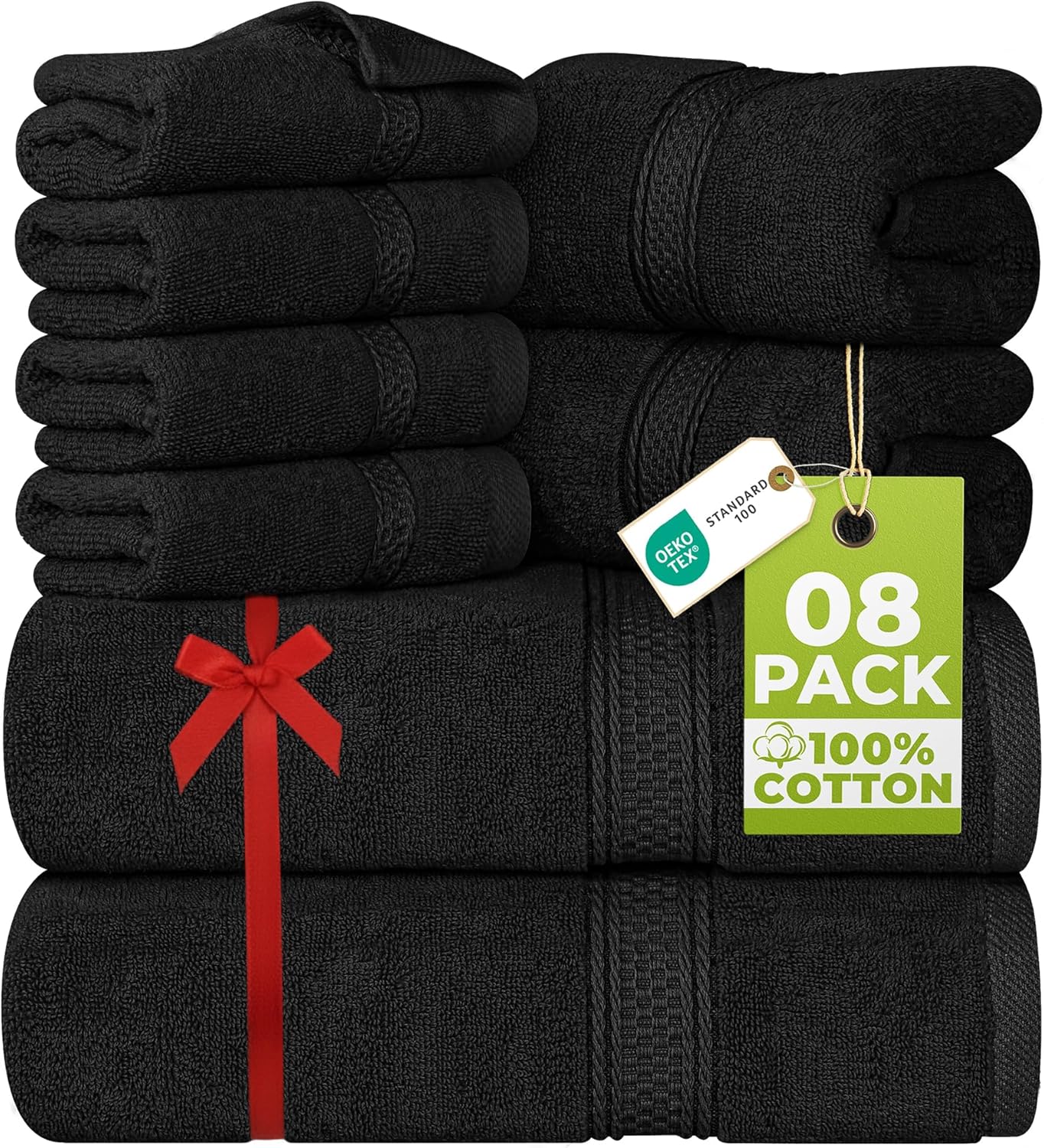 Utopia Towels 8 Piece Luxury Towel Set for Spa & Home