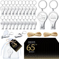65th Birthday Party Favors Bottle Opener Nail Clippers Set - 50 Pack