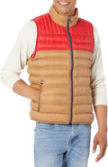 Tommy Hilfiger Men's Lightweight Packable Puffer Vest Jacket closure