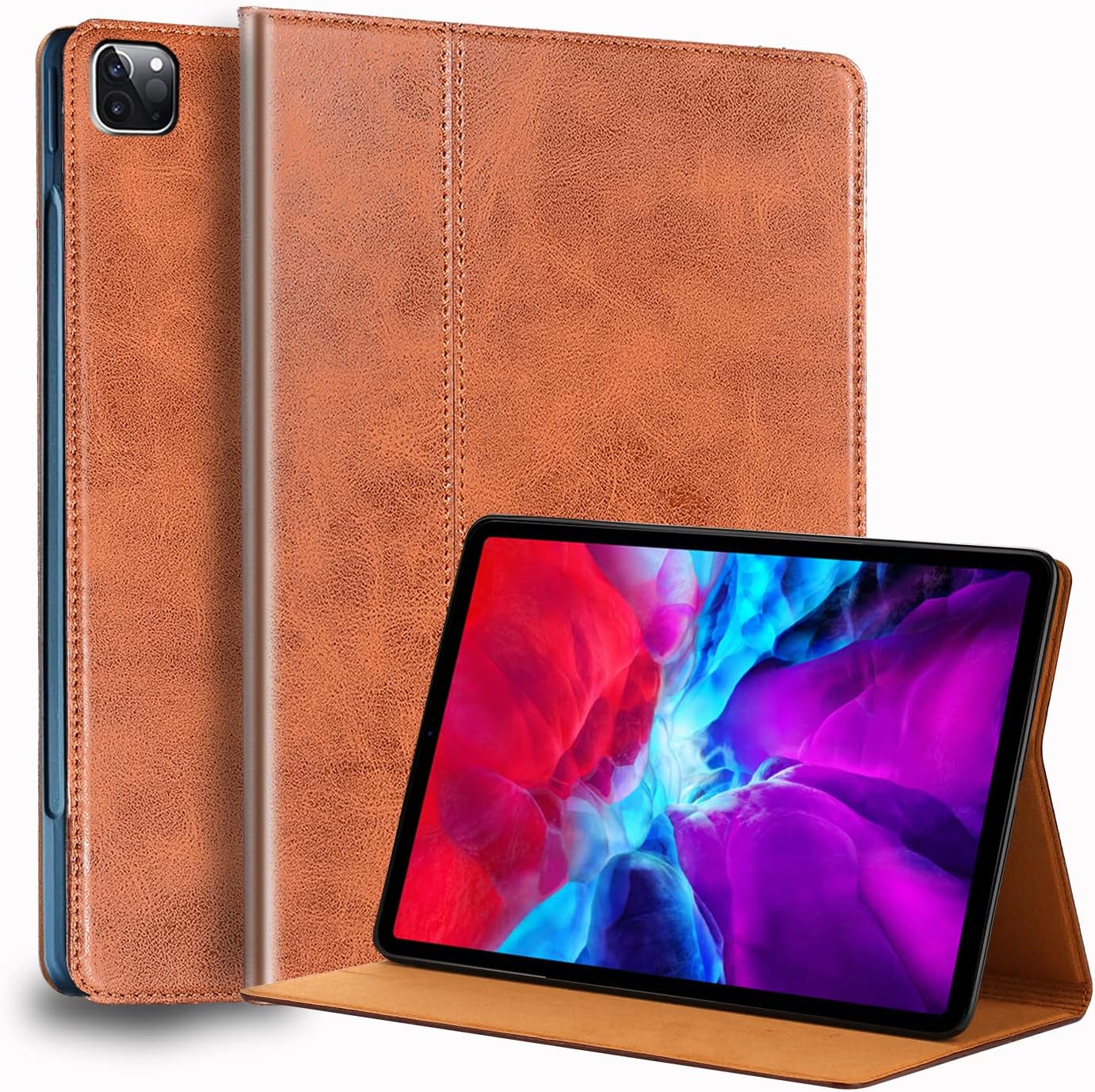 NANRUIL Genuine Leather Case for iPad Pro 12.9-inch