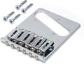Gotoh Modern Bridge for Tele Chrome - Solid Brass Upgrade