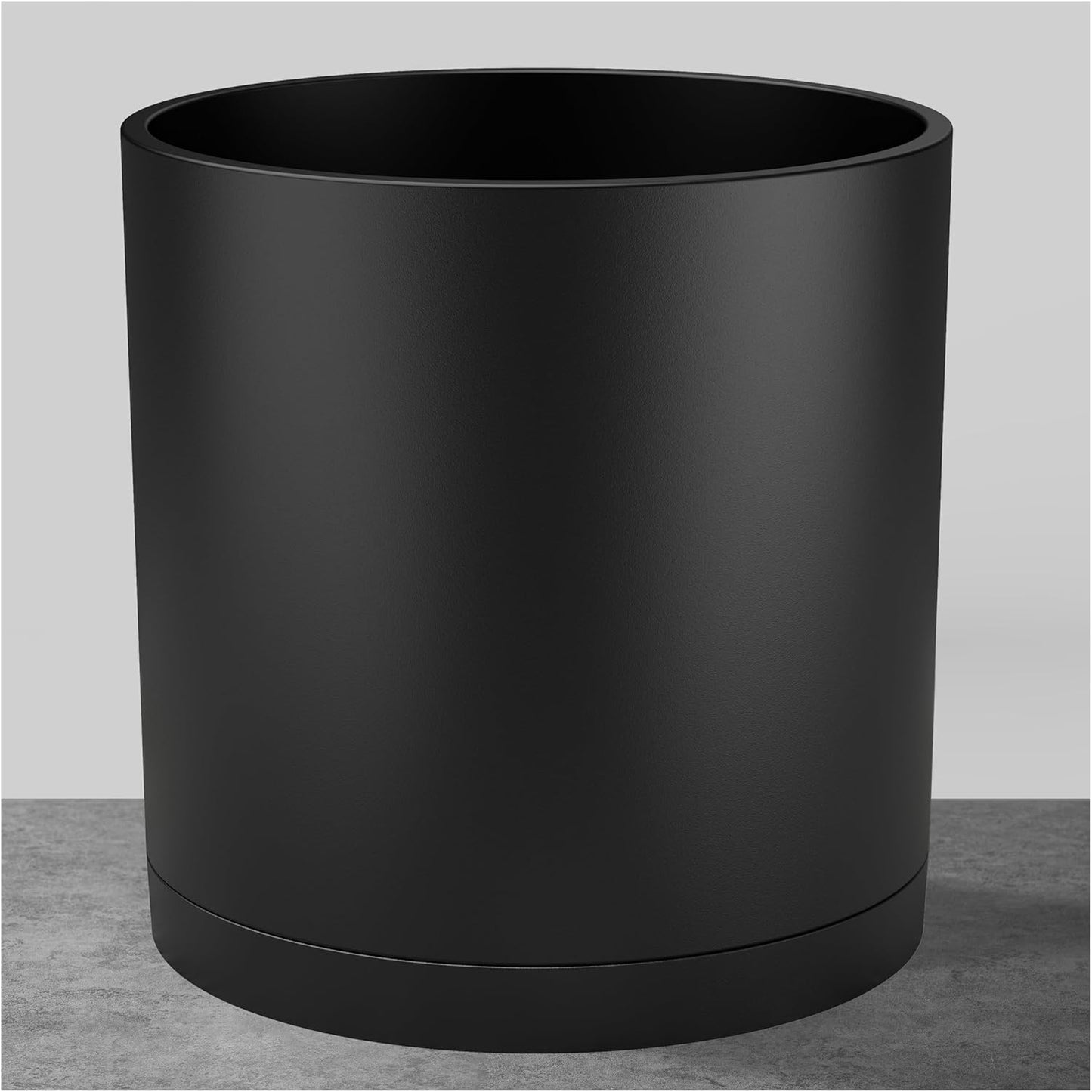 12-Inch Large Modern Cylinder Planter for Indoor & Outdoor Use