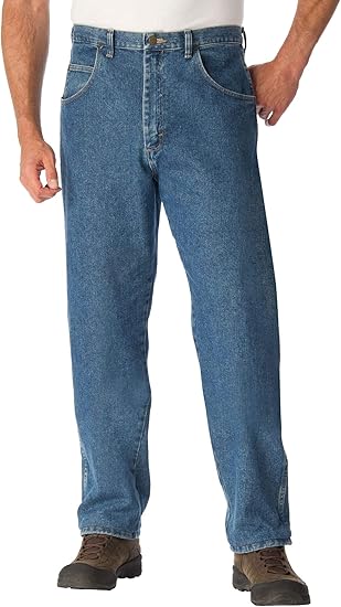 Wrangler Men's Relaxed Fit Jean for Ultimate Comfort and Style