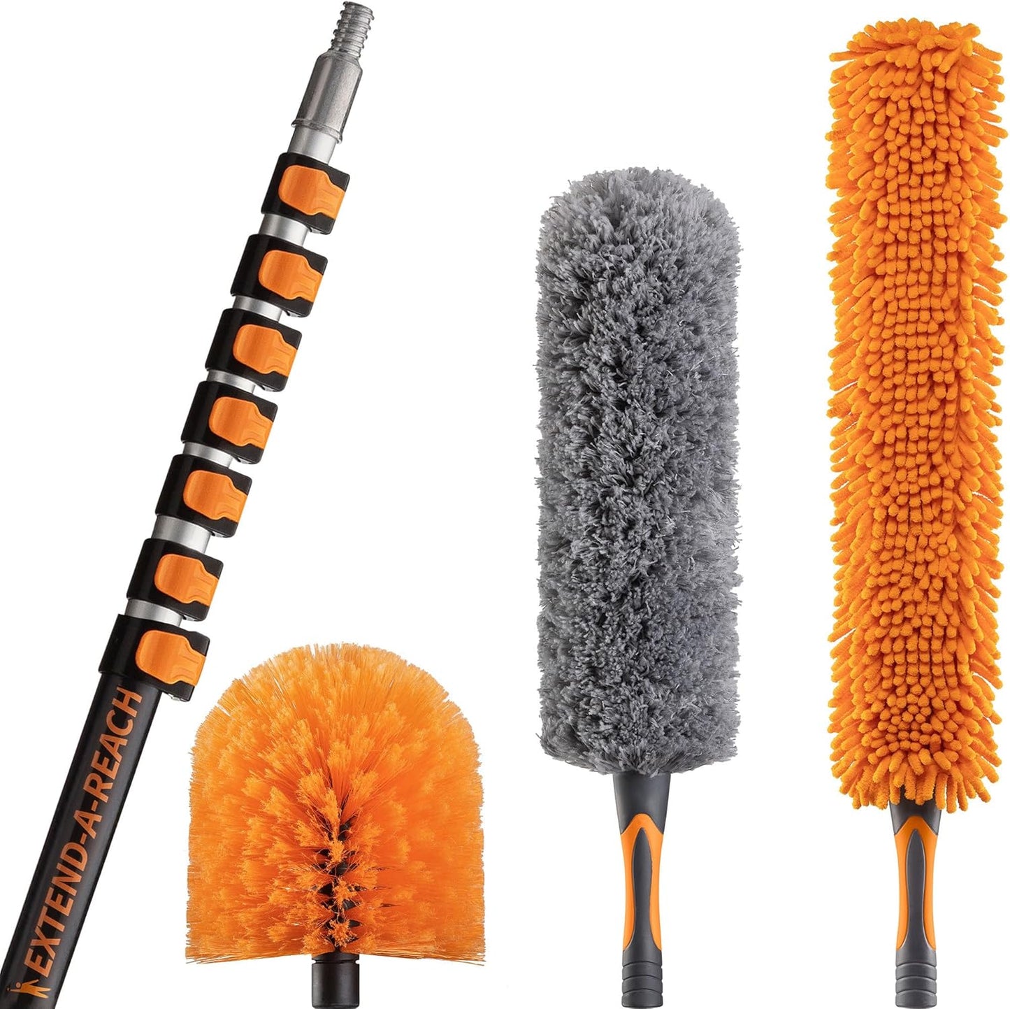 36 Foot High Reach Duster Kit for Easy High Ceiling Cleaning