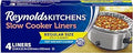 Slow Cooker Liners Regular (Fits 3-8 Quarts) - Easy Cleanup Pack