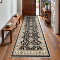 Washable Hallway Runner Rug 3x8 - Non Slip Machine Washable Runner