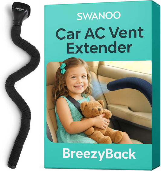 BreezyBack Car AC Vent Extender for Kids & Pets Comfort