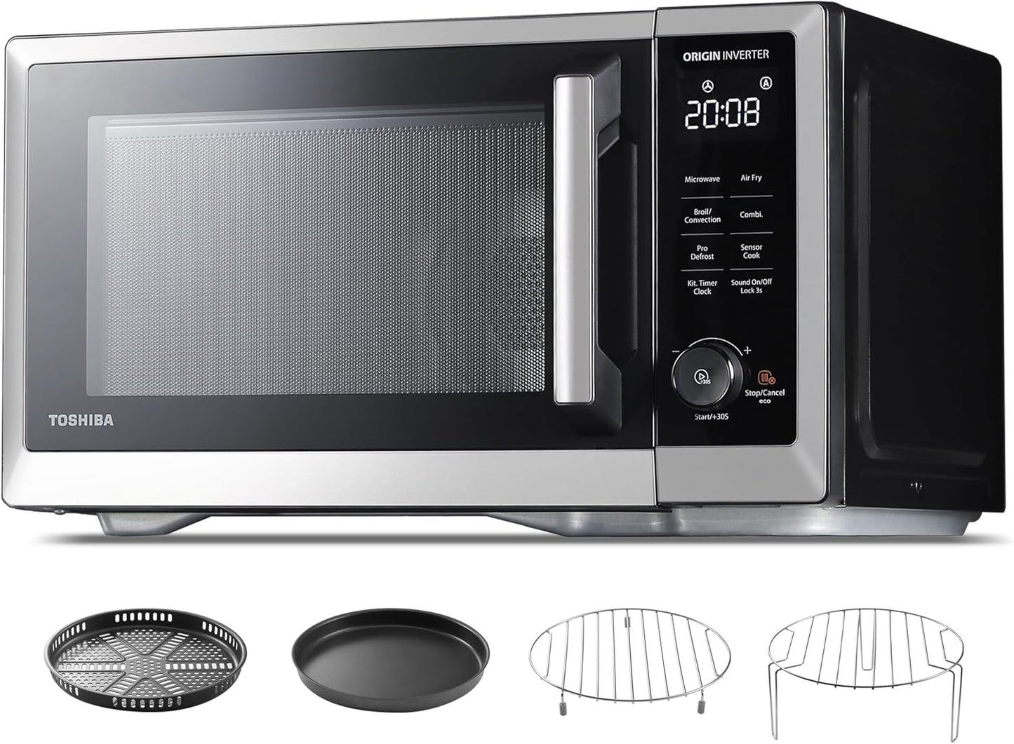 TOSHIBA 1000W Air Fryer Microwave Combo