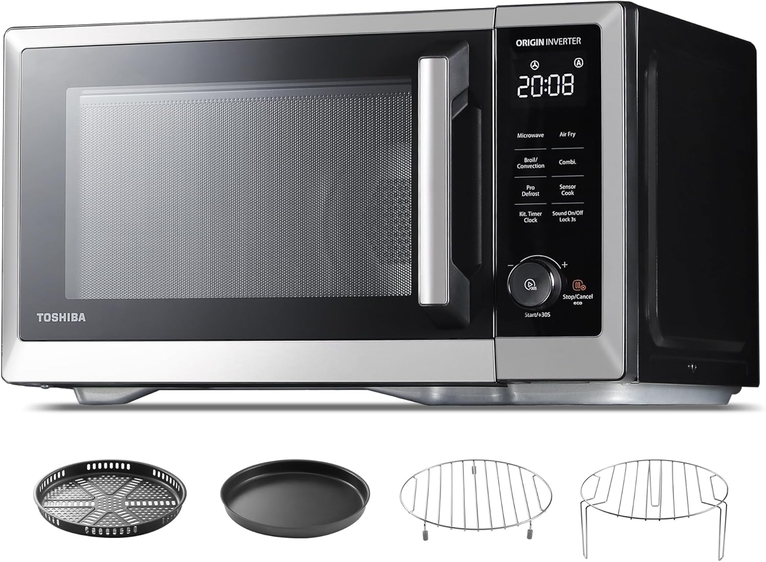 TOSHIBA 1000W Air Fryer Microwave Combo