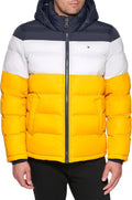 Tommy Hilfiger Men's Down Alternative Hooded Puffer (Style PQQV)