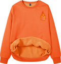 Women's Fleece Lined Sweatshirt Crewneck - Warm Soft Pullover