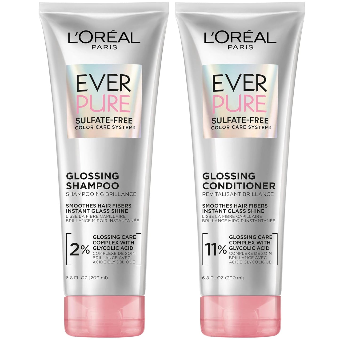 L'Oreal Glossing Hair Care Set for Lasting Shine