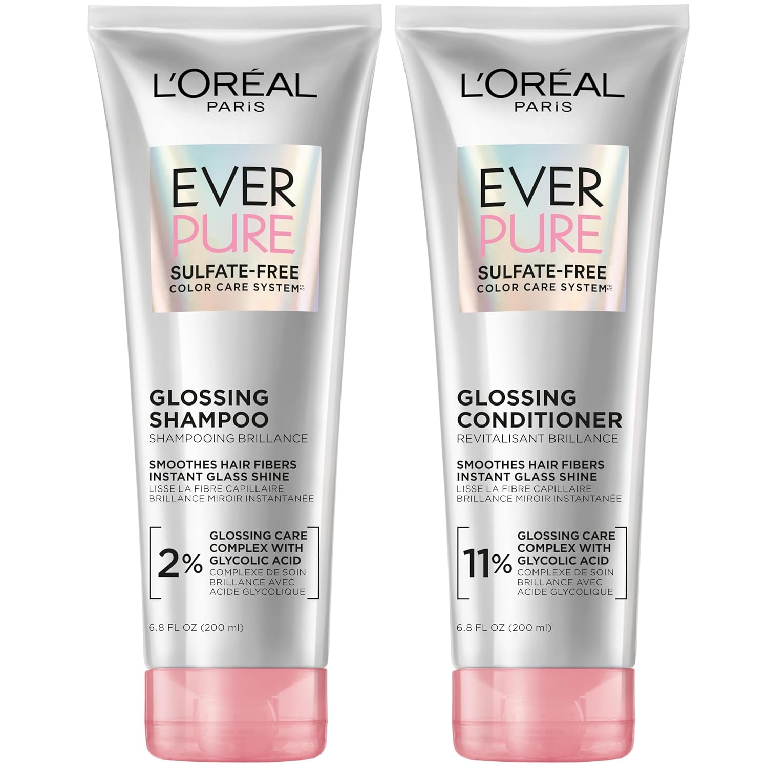 L'Oreal Glossing Hair Care Set for Lasting Shine