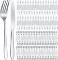 Nuenen 150 Pc Stainless Steel Set 75 Forks 75 Knives - Large Family