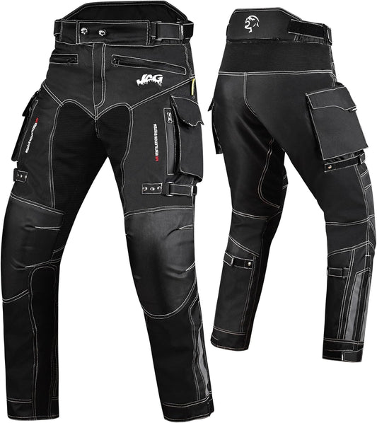 JAG Motorcycle Protective Pants with Impact Protection & Style