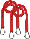 DockingPal Premium Flat Bungee Dock Lines for Boats - Shock Absorbing