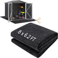 8 x 6.2 ft Outdoor Storage Shed Floor Mat - Washable Protector