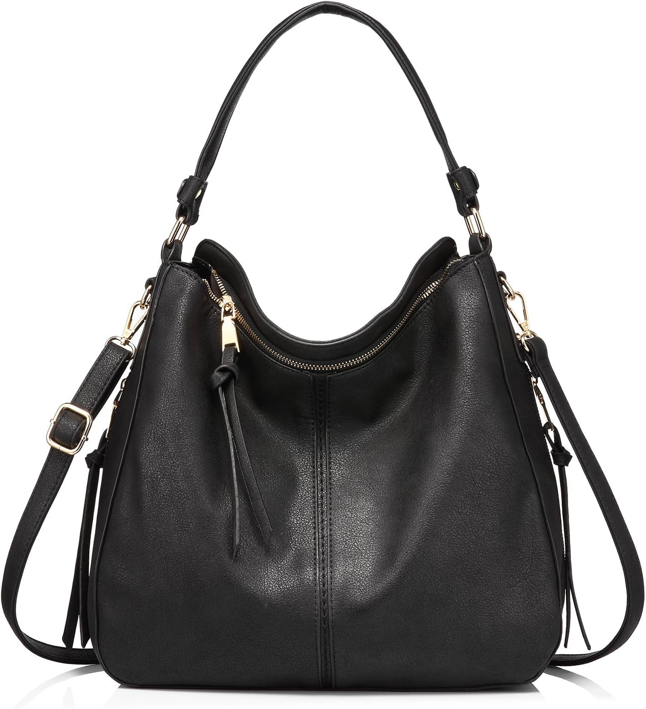 Realer Hobo Crossbody Bags for Women - Stylish Faux Leather