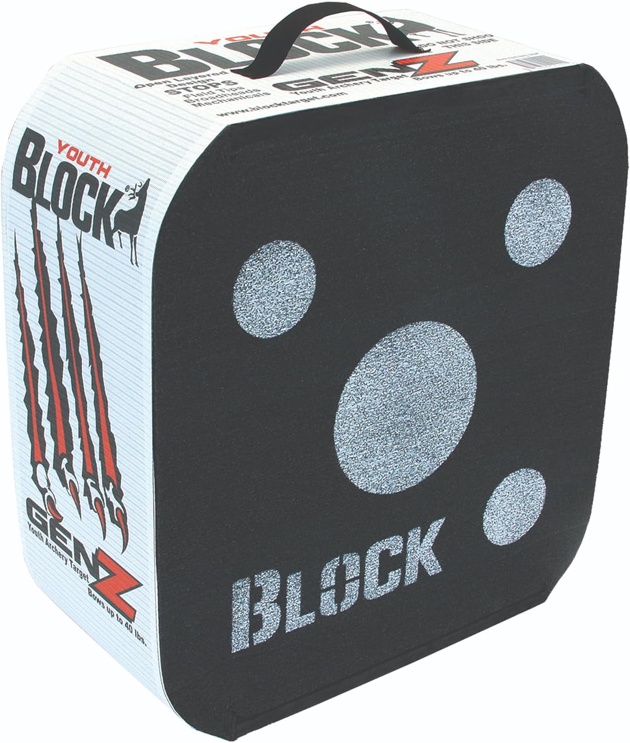 Block GenZ Youth Open Archery Arrow Target - Lightweight & Portable