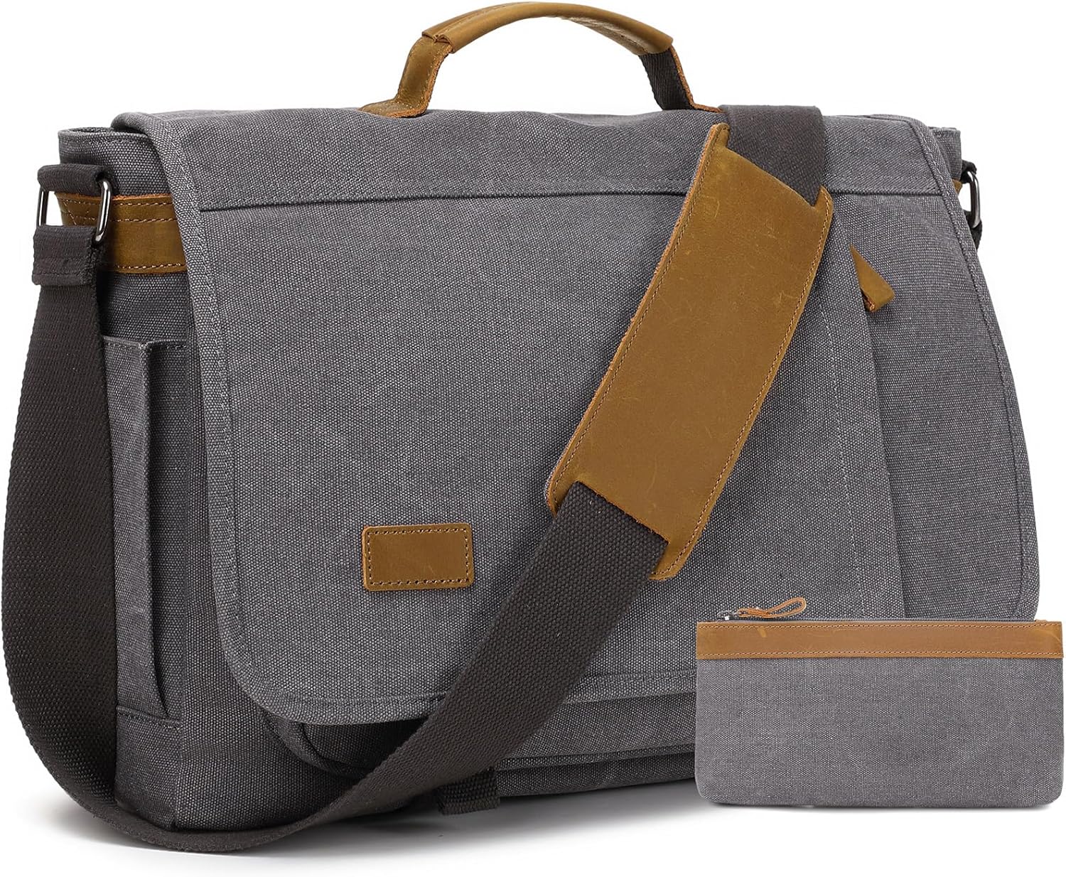 17.3 Inch Messenger Bag for Men: Versatile Work Briefcase