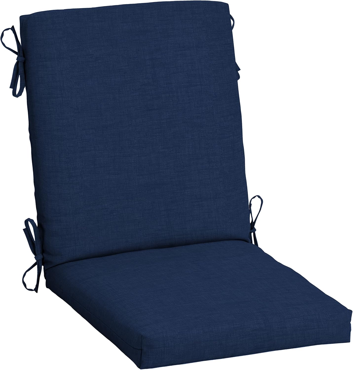 Outdoor Dining Chair Cushion, Rain-Proof, Sapphire Blue Leala