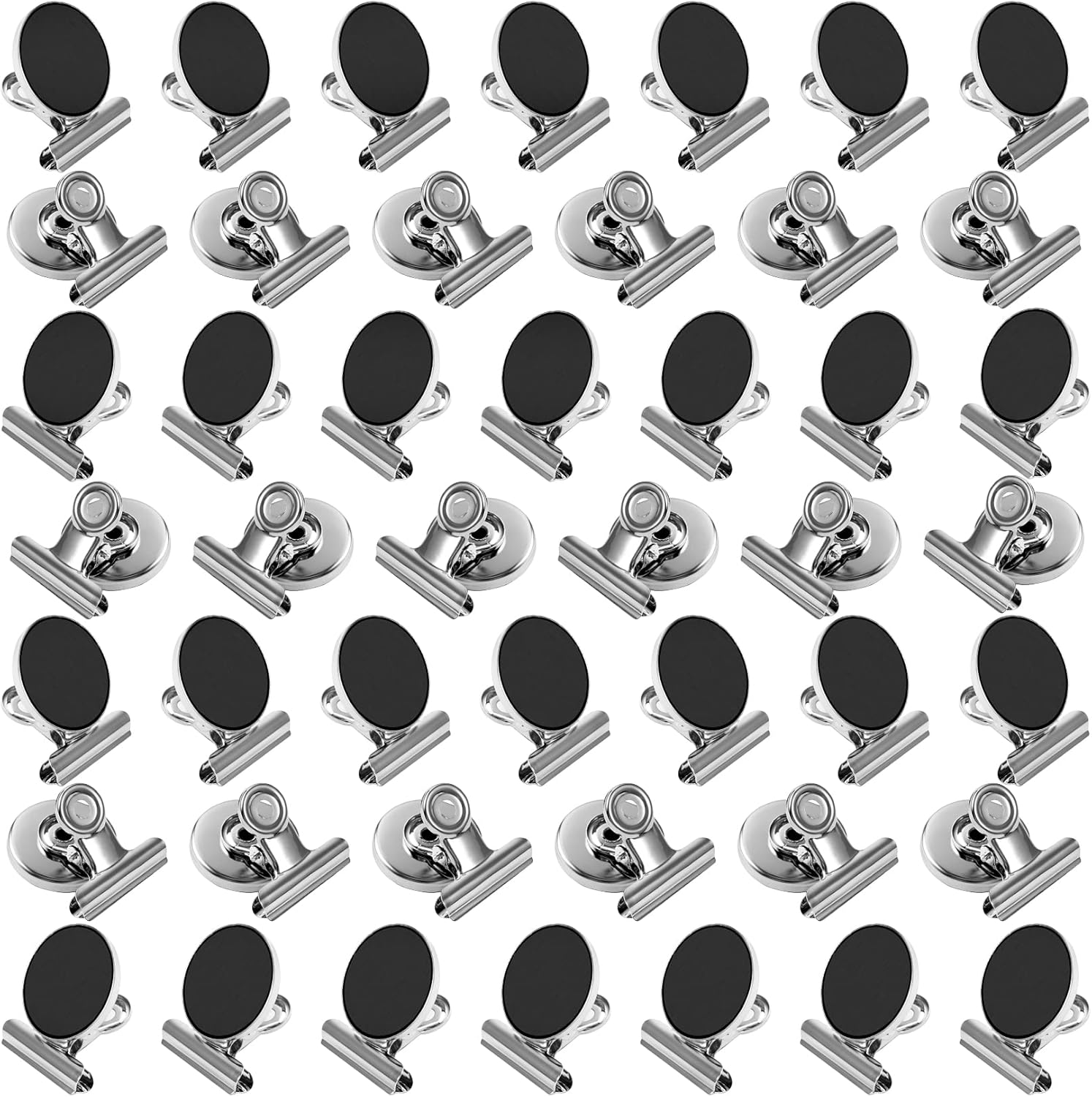 50 Pack Strong Magnetic Clips for Any Surface!