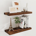 24 Inch Floating Shelves for Wall 24x9.3x1.5 - Deep Rustic Shelf