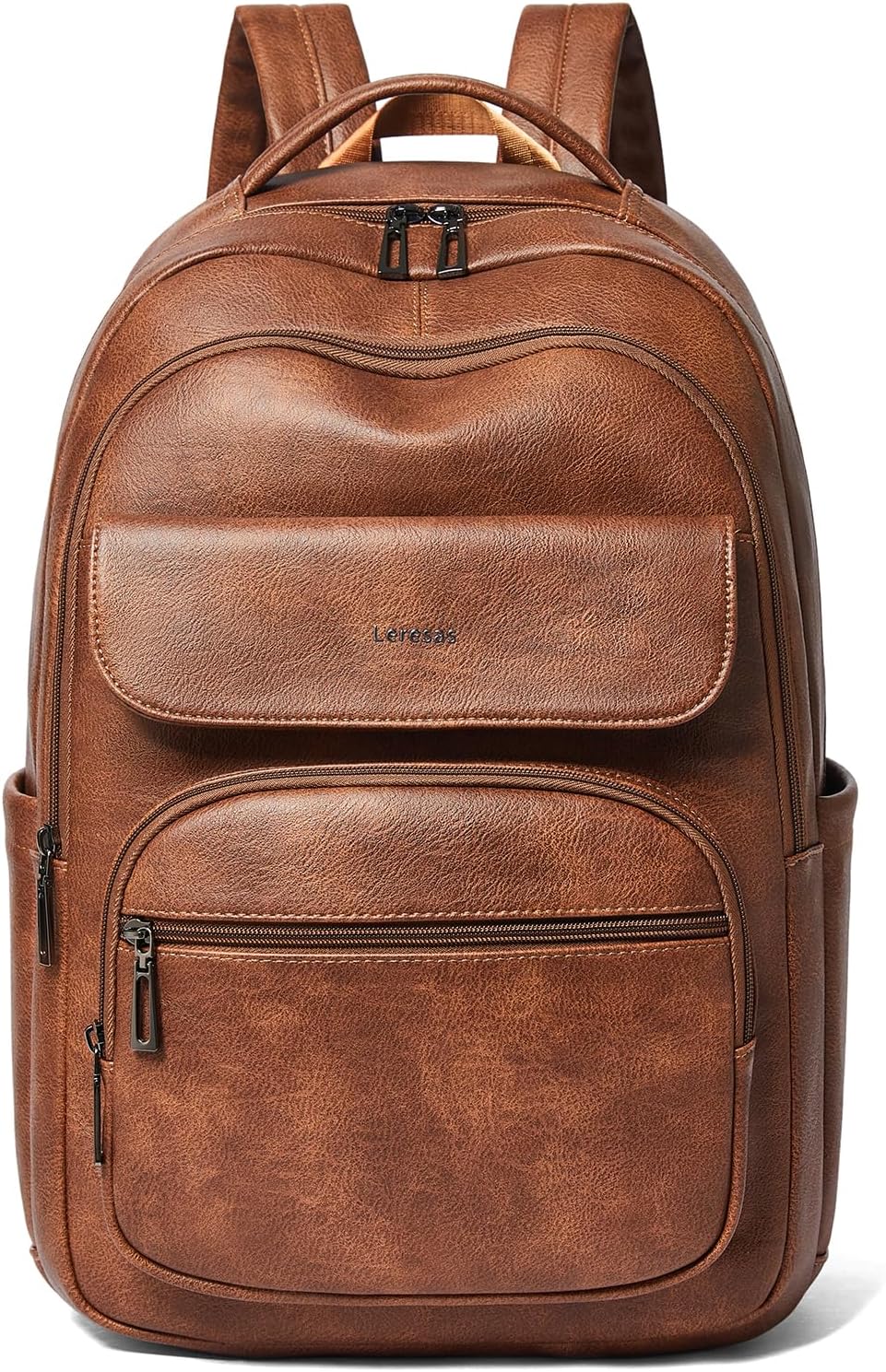 37L Backpack Purse for Work Travel - Stylish Vegan Leather
