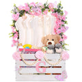Juexica Wooden Baby Shower Crate Closet - Charming Gift and Storage
