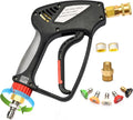Short Pressure Washer Gun 5000 PSI / 10.5 GPM - Compact Pro Gun