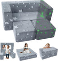 MeMoreCool Modular Kids Play Couch Sofa Glow-Star Design - Fold-Out