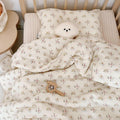 BuLuTu Kids Blanket Cotton Toddler Quilt Muslin Blanket - Soft