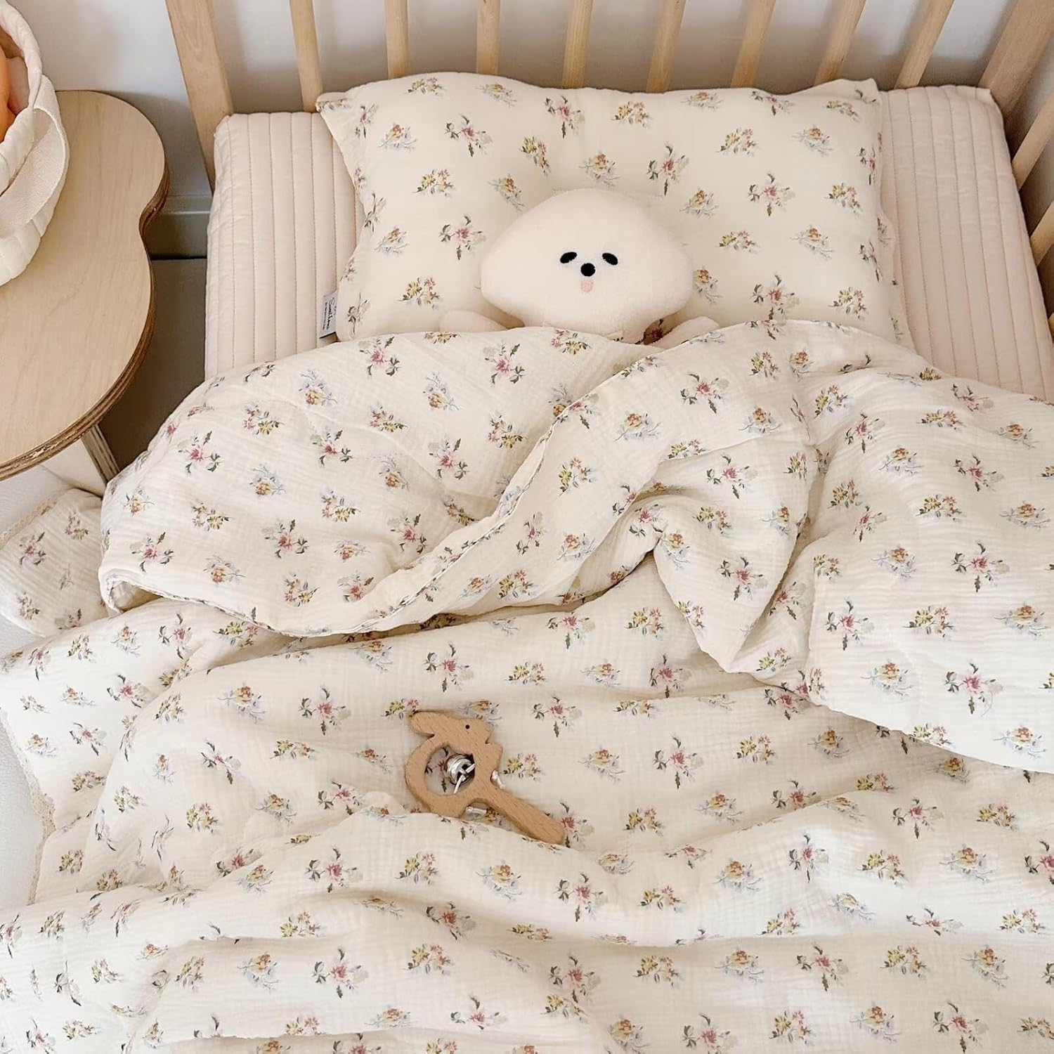 BuLuTu Kids Blanket Cotton Toddler Quilt Muslin Blankets Review