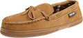 MUK LUKS Men's Paul Printed Berber Suede Moccasin Slipper Review