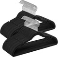 Velvet Hangers 60 Pack - Non-Slip Slim Closet Hangers