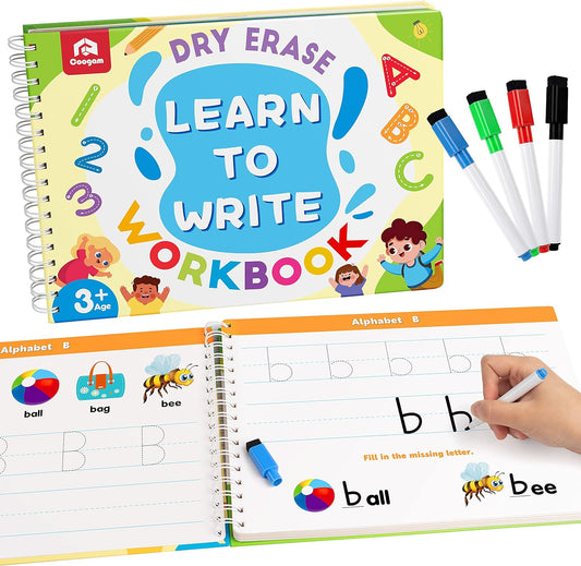 Coogam Handwriting Workbook for Kids