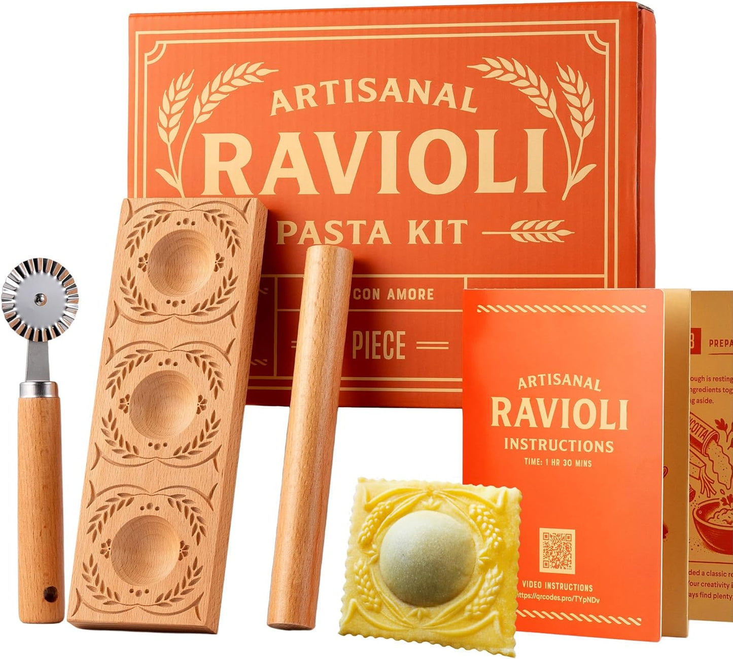 Artisanal Ravioli Maker Press Set for Homemade Pasta Lovers