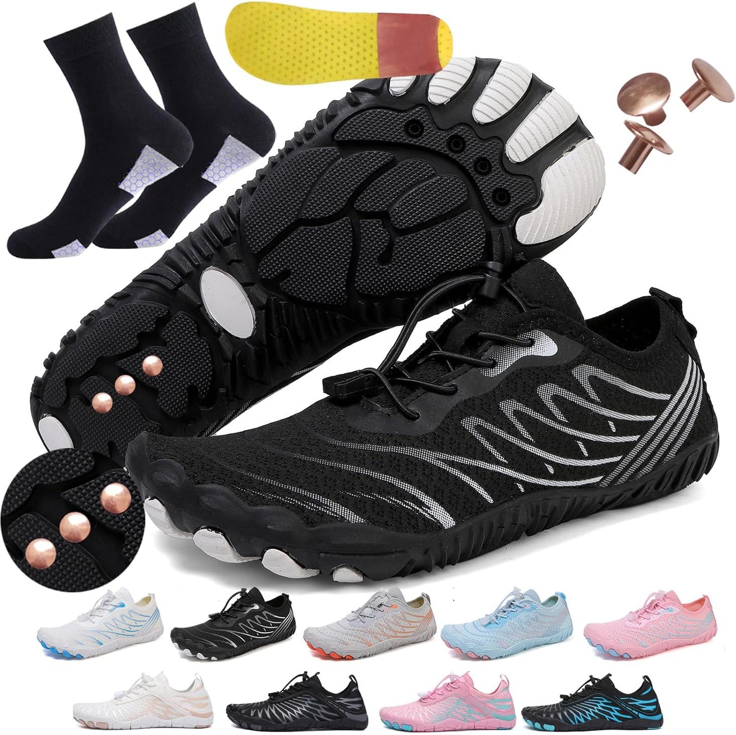Grounding Barefoot Shoes with Copper-Infused Insoles for Comfort