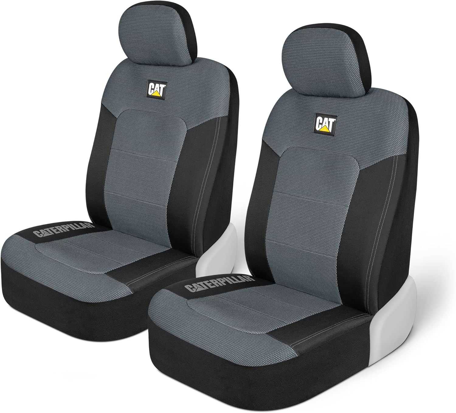 MeshFlex Gray Car Seat Protectors Set - Enhanced Comfort