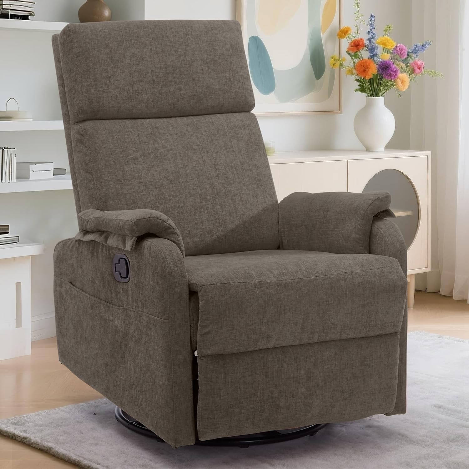 Swivel Rocking Recliner Chair for Adults - Comfort and Style