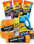 Armor All Car Wash and Cleaner Kit - Complete 8 Piece Car Care Kit