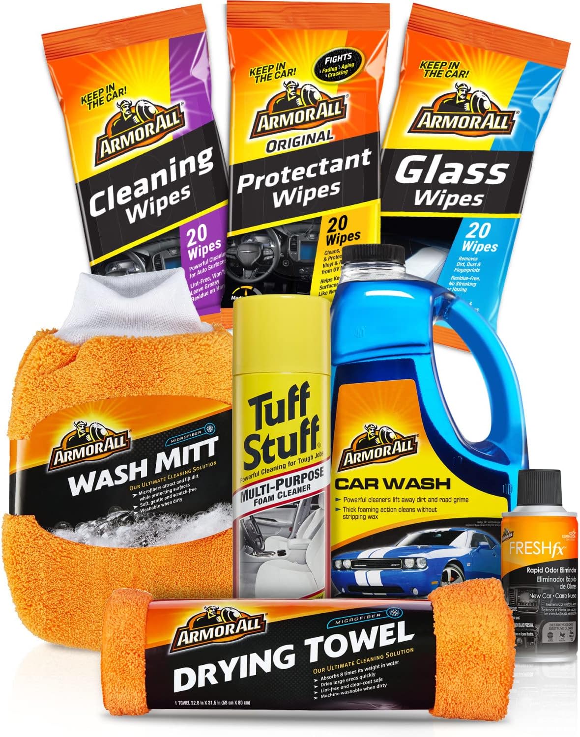 Ultimate Armor All Car Cleaning Kit