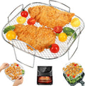 Stainless Steel Air Fryer Rack - Even Cooking!