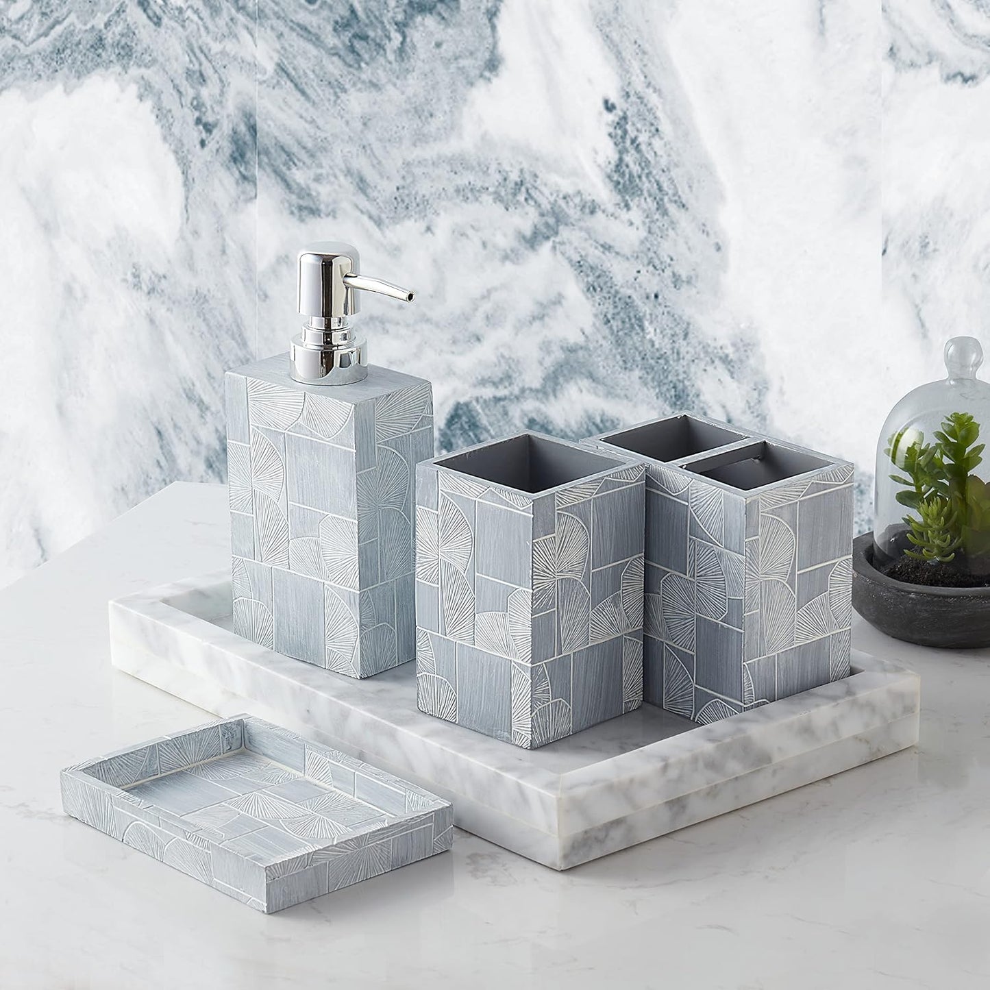 Casanova Bathroom Accessories Set for Modern Decor Lovers