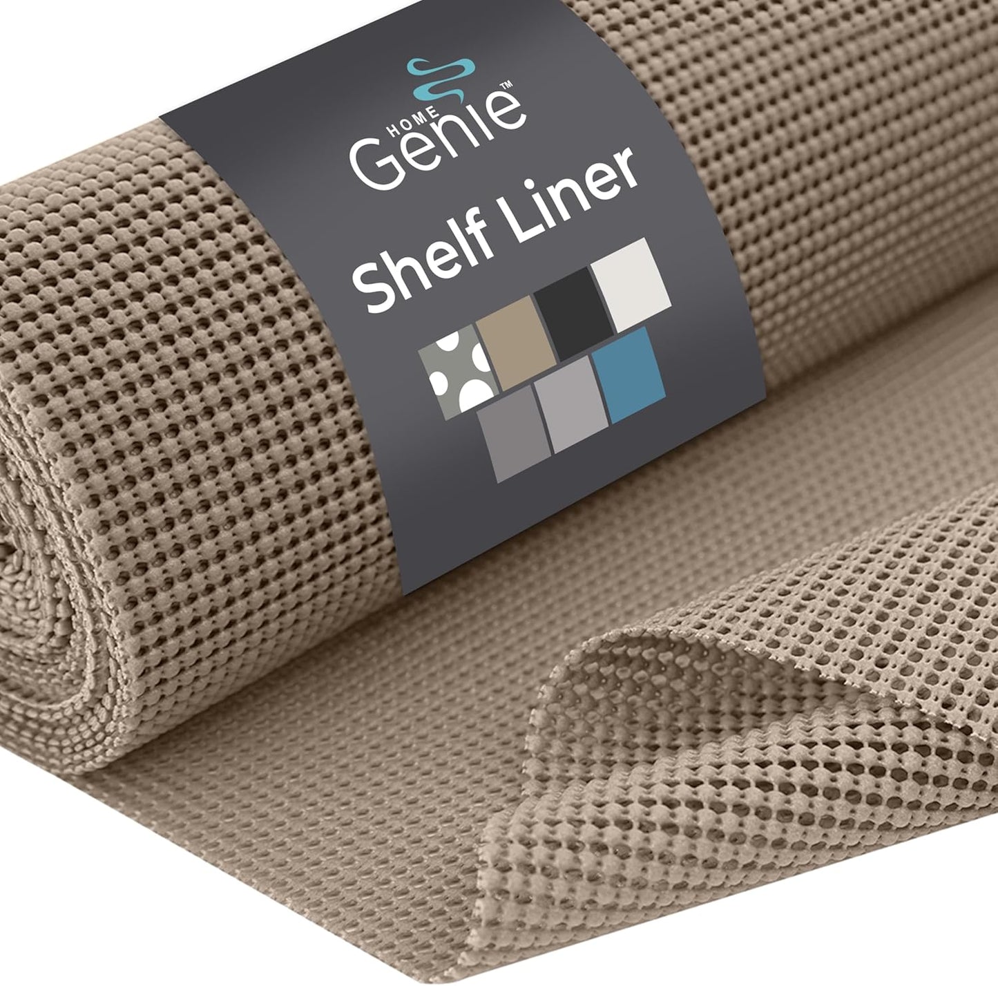 Durable Non Adhesive Shelf Drawer Liner with Strong Grip 20 FT