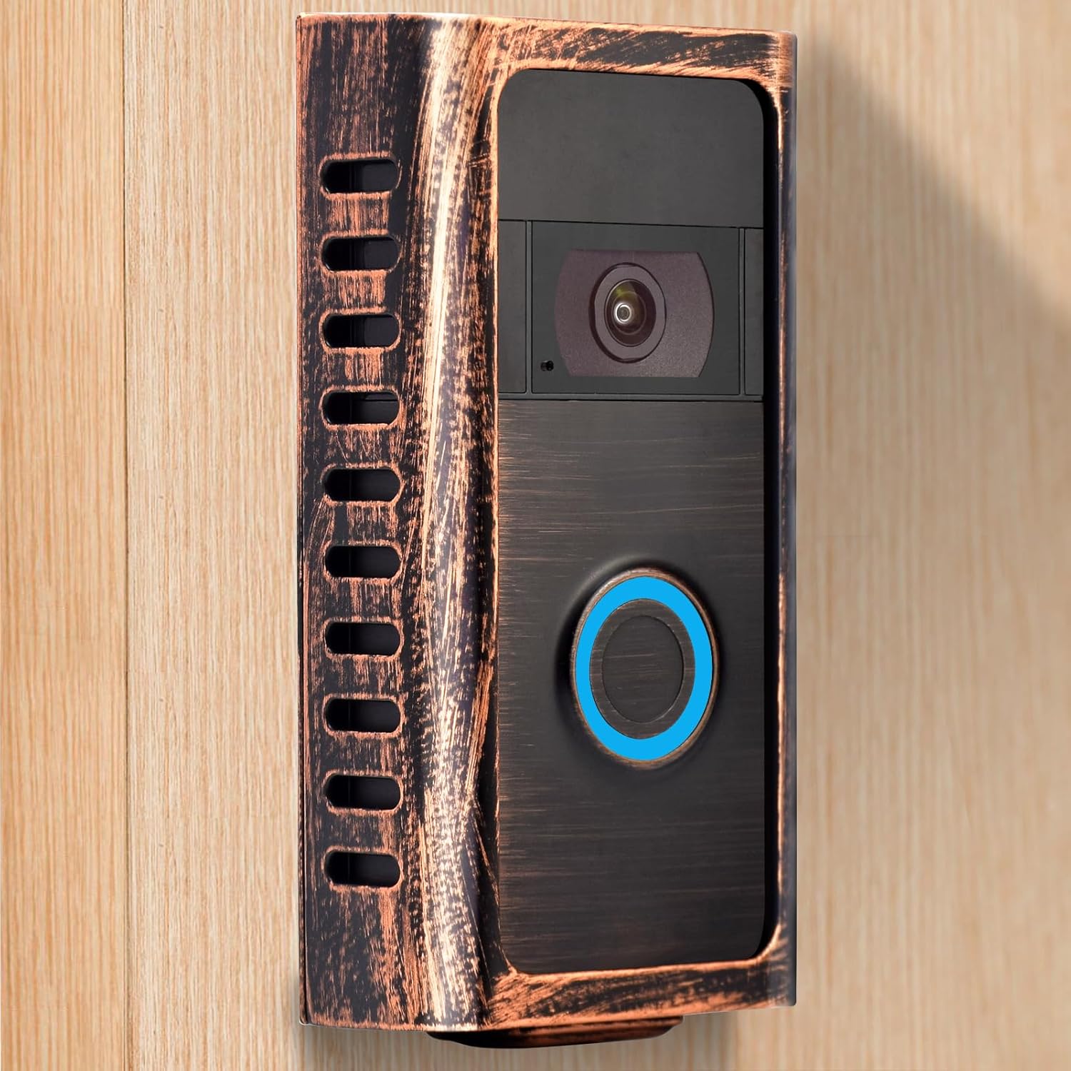 Secure Doorbell Mount - Adjustable Angle, Anti-Theft