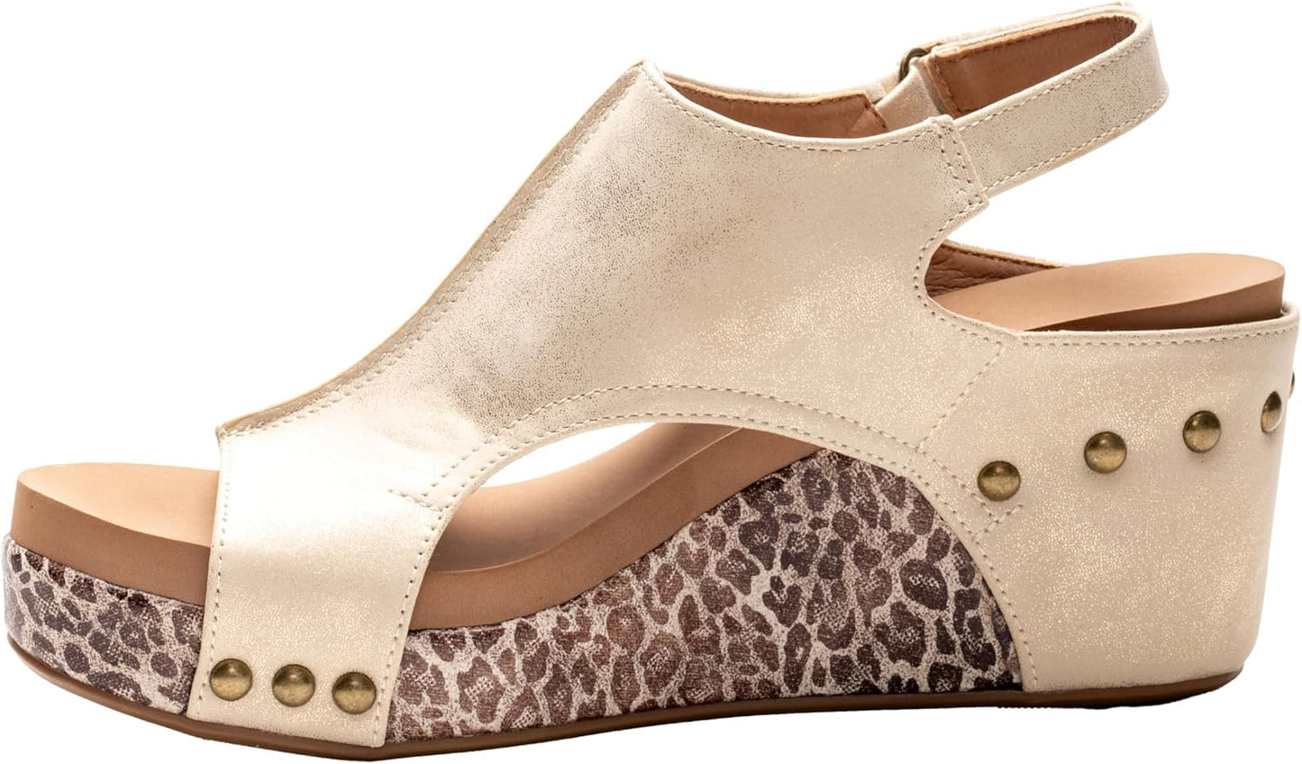 Corkys Footwear Womens Carley Wedges with EVA Foam Comfort